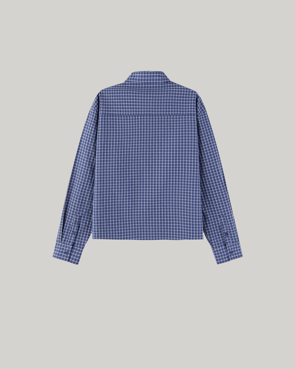 Cropped Check Shirt