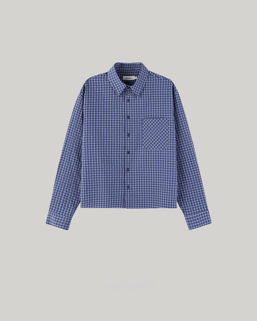 Cropped Check Shirt