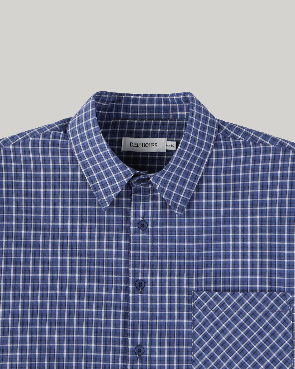 Cropped Check Shirt