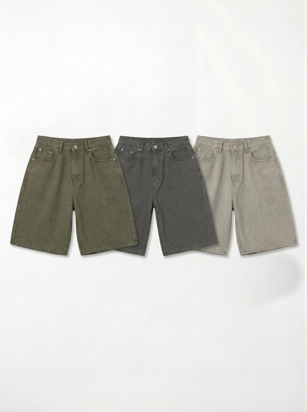 Classic Denim Bermudas