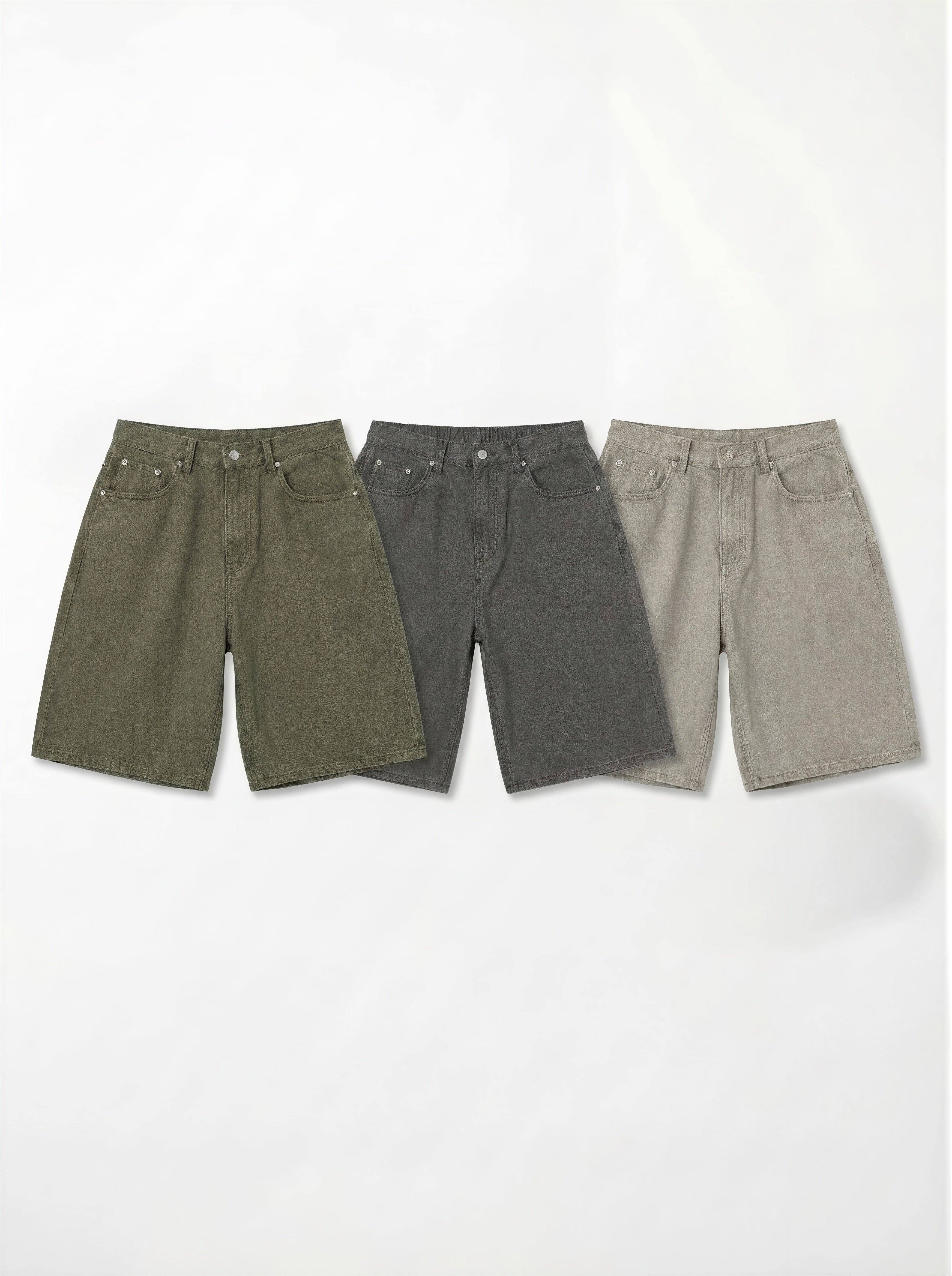 Classic Denim Bermudas