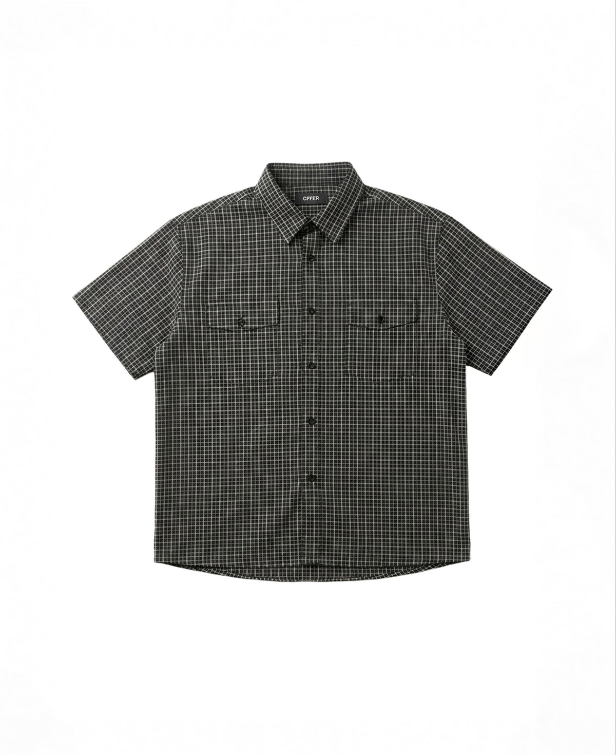 Short-sleeve Cropped Shirt