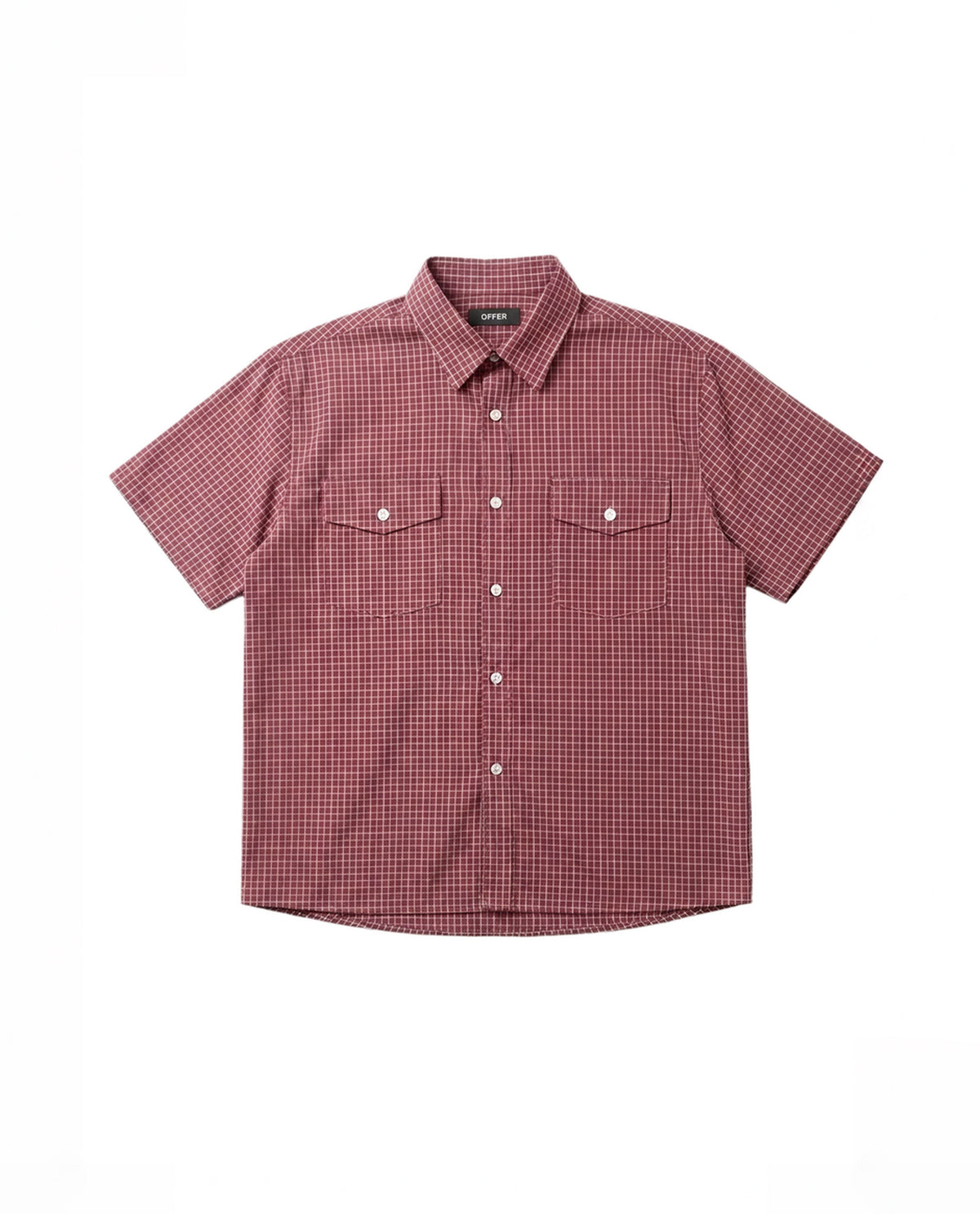 Short-sleeve Cropped Shirt
