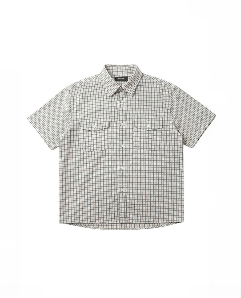 Short-sleeve Cropped Shirt