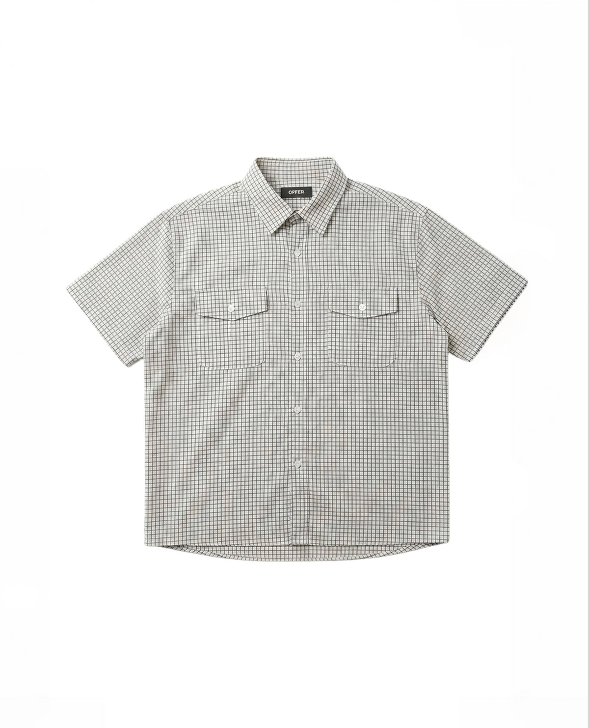 Short-sleeve Cropped Shirt