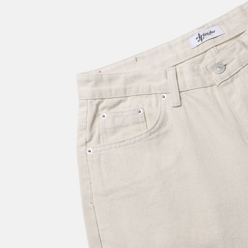 Ring Yarn Denim Trousers