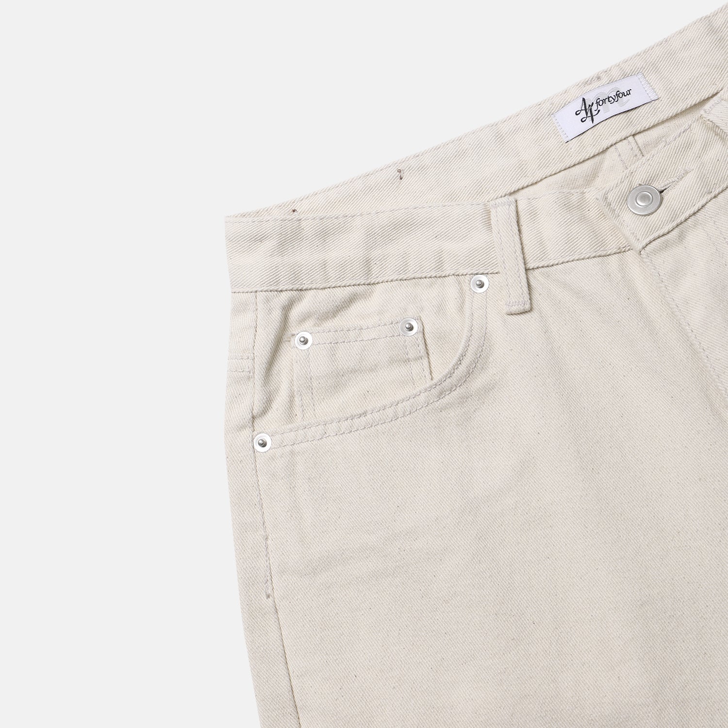 Ring Yarn Denim Trousers