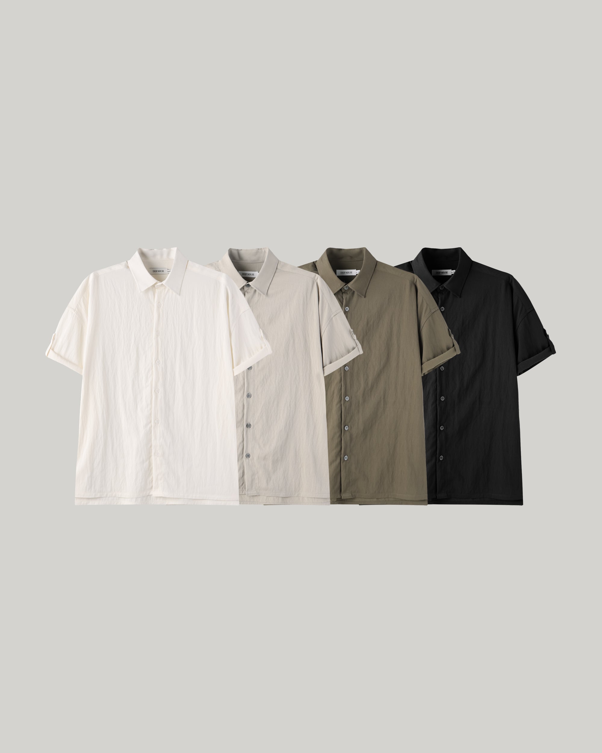 Rayon Cuff Shirt