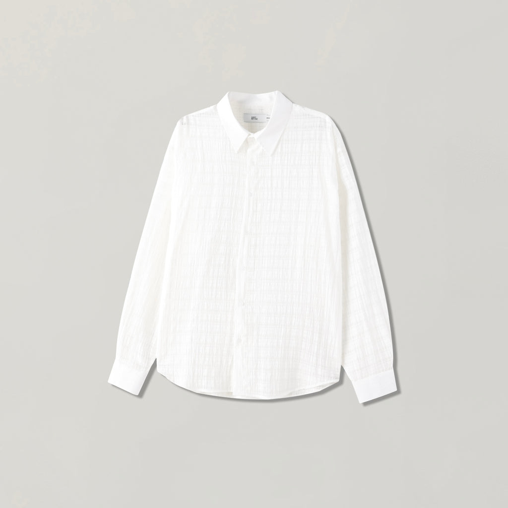 Textured Check Shirt