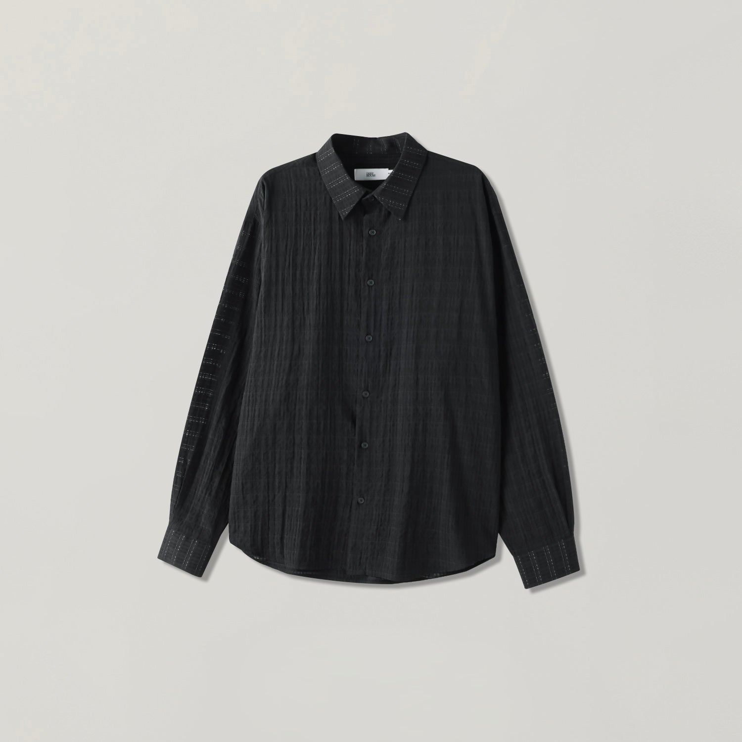 Textured Check Shirt