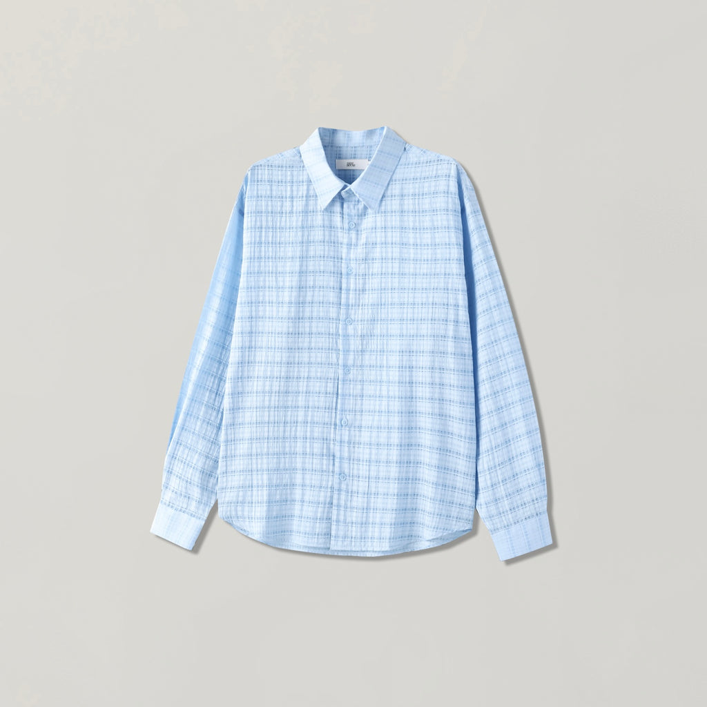 Textured Check Shirt