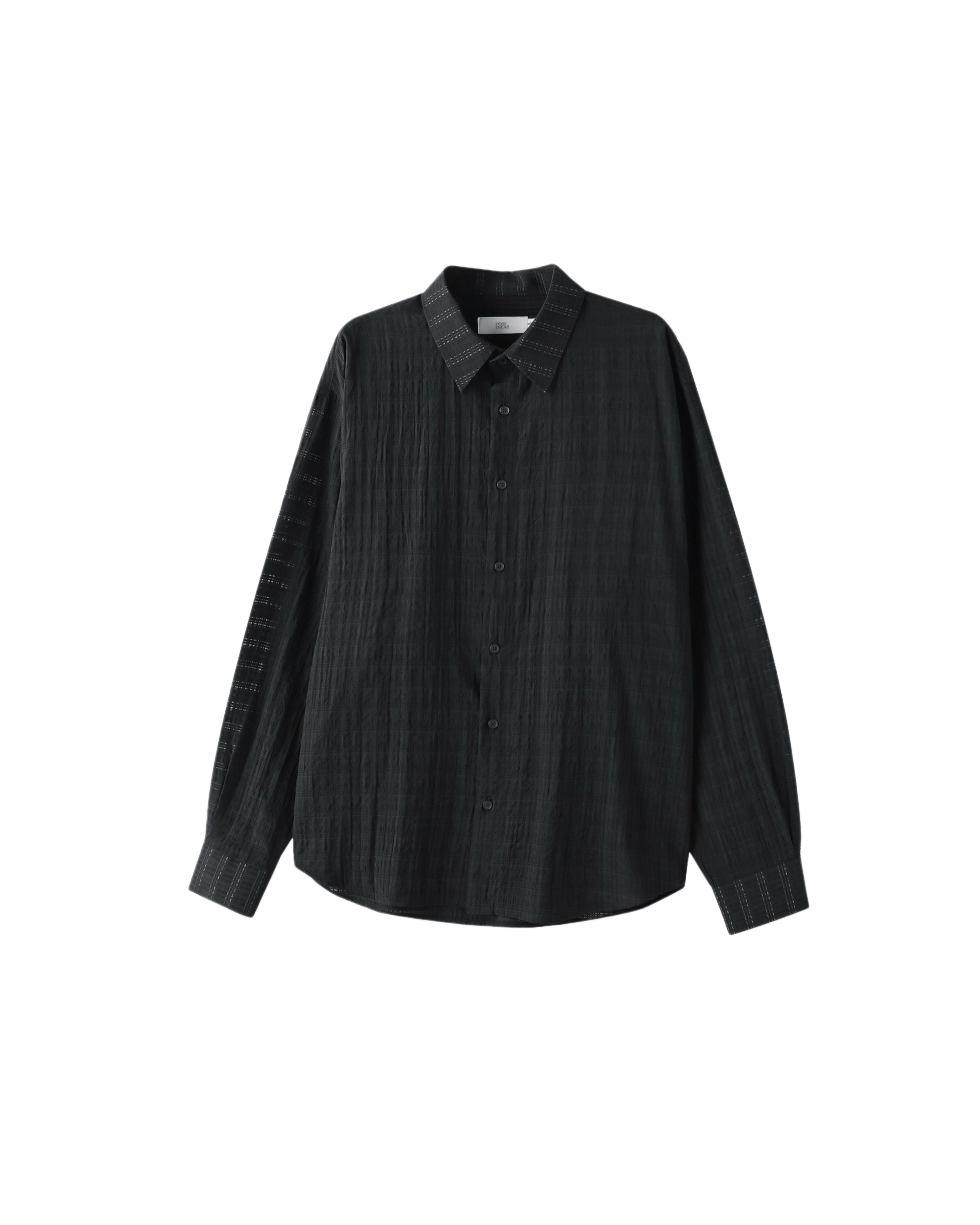 Textured Check Shirt