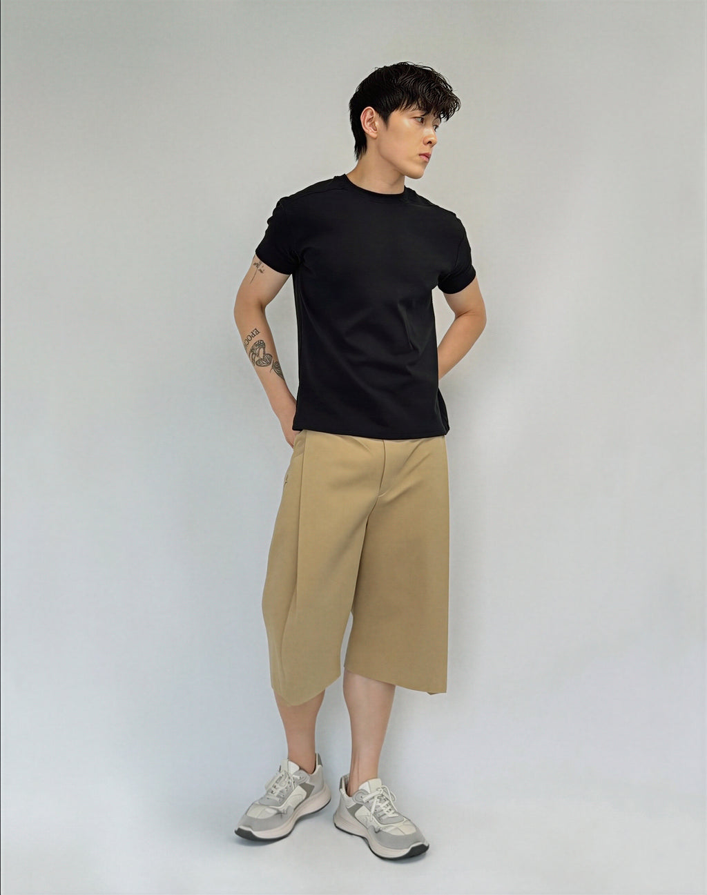 Pleated Khakis