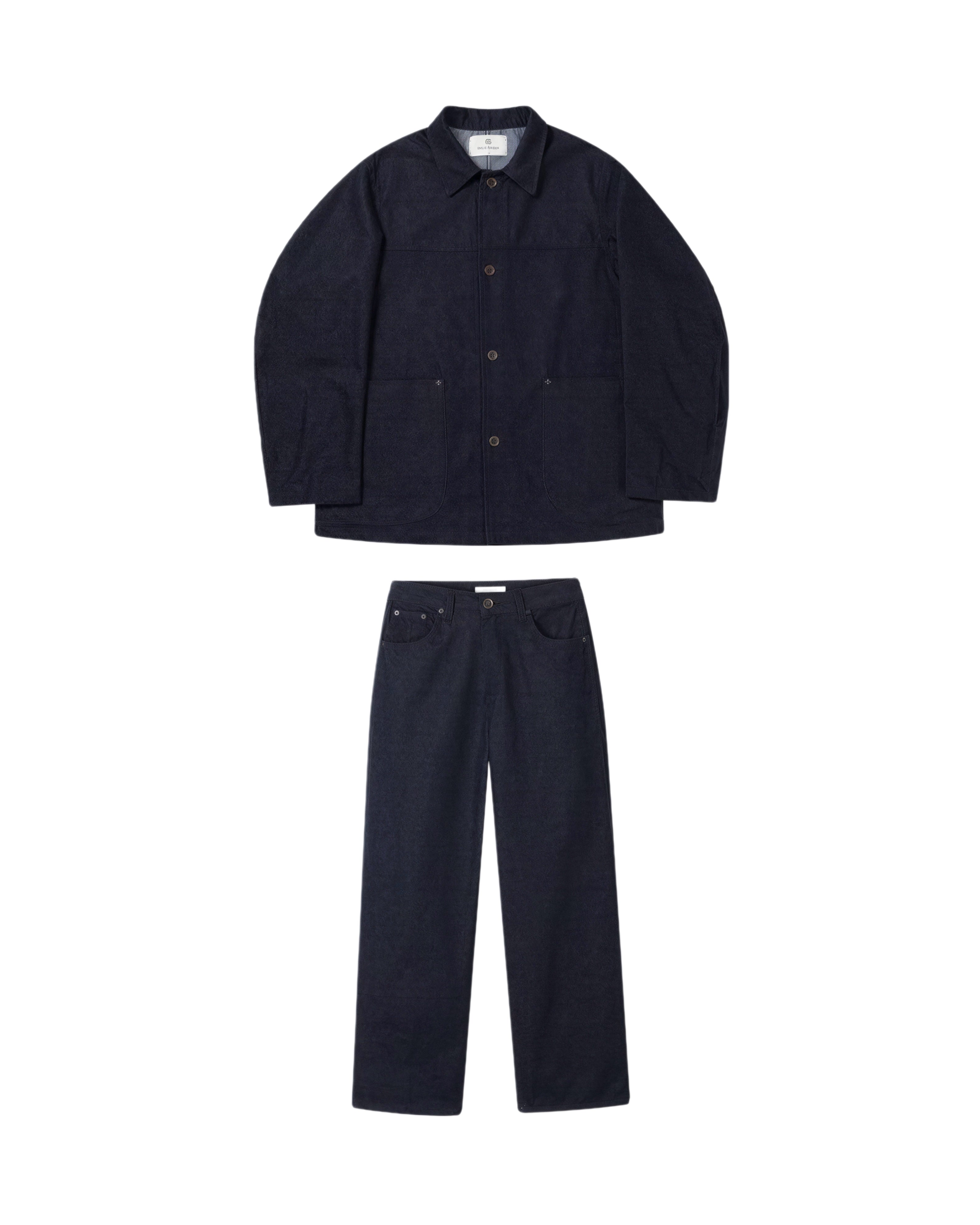 Denim Utility Trousers