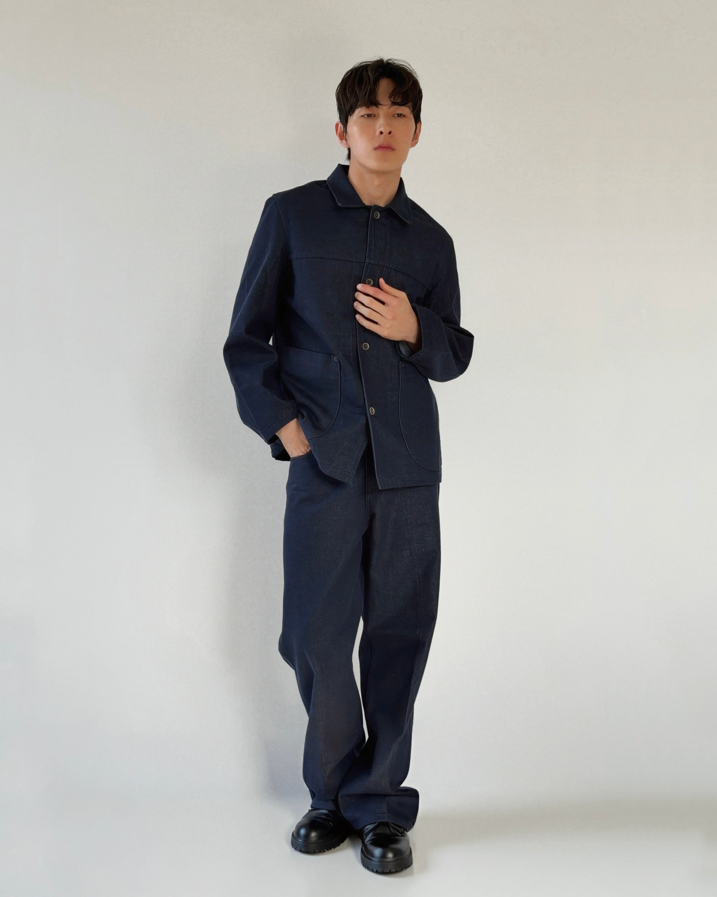 Denim Utility Trousers