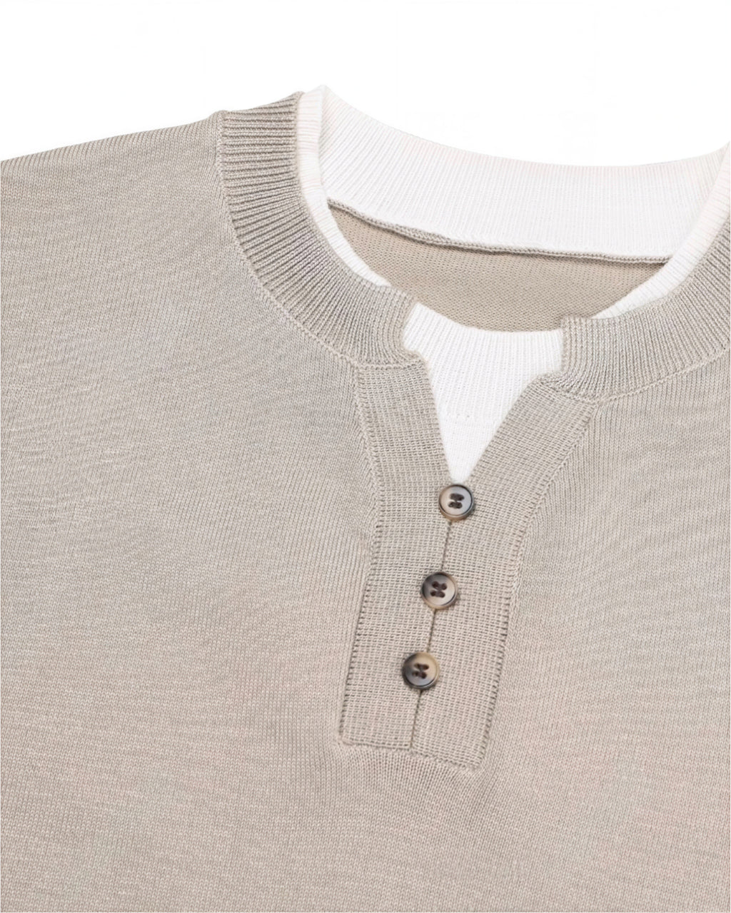 Henley Layered Tee