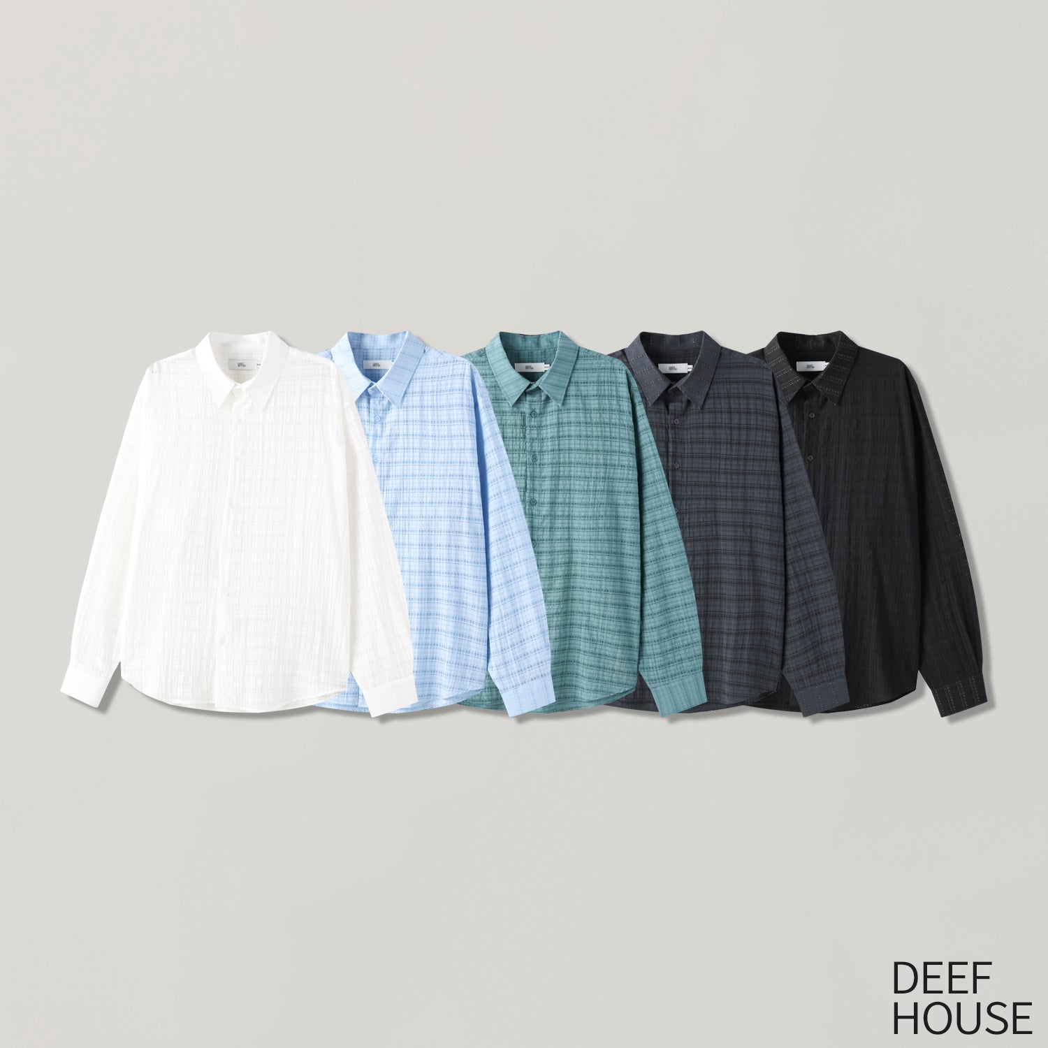 Textured Check Shirt