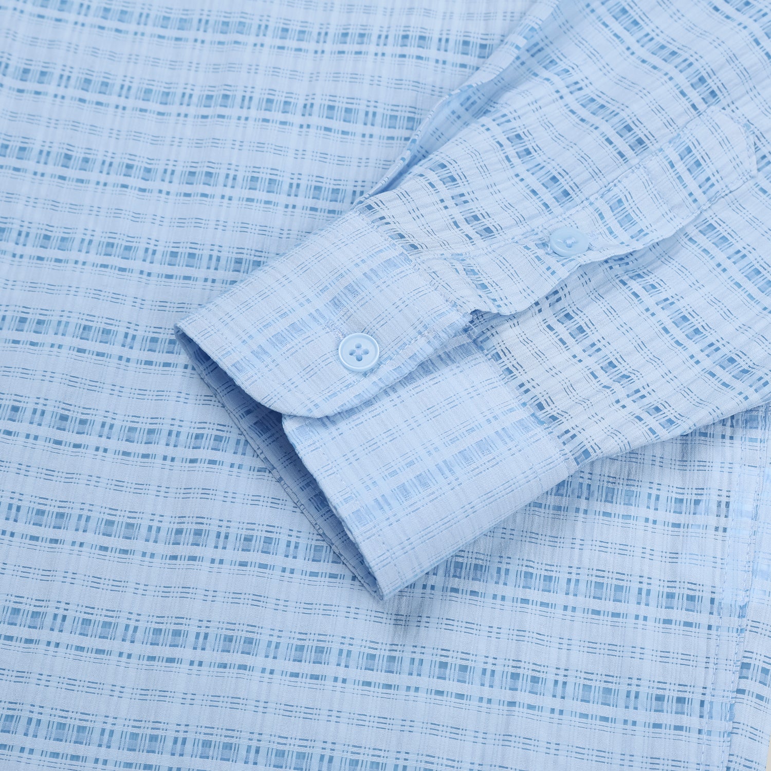 Textured Check Shirt