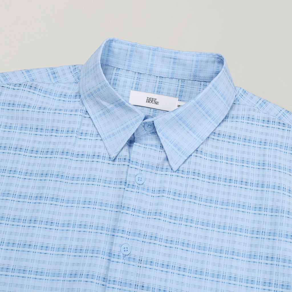 Textured Check Shirt