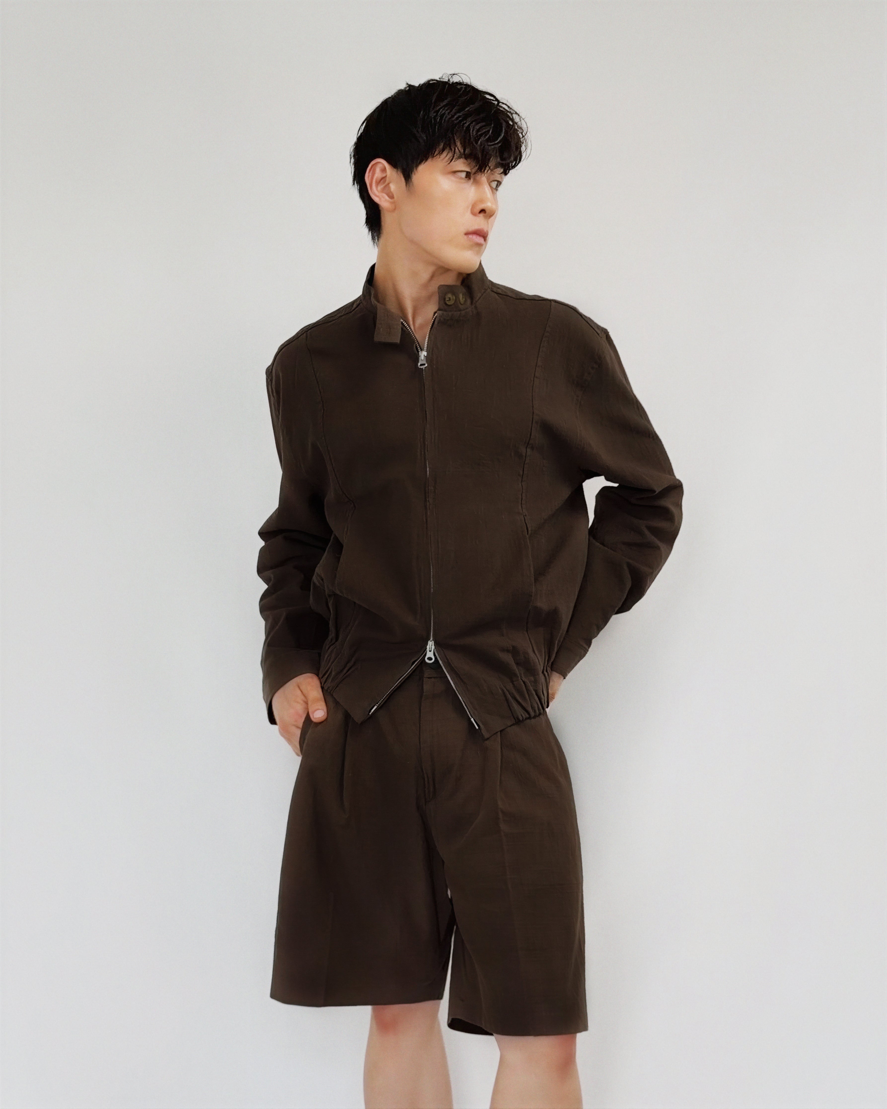 Linen Rider Jacket