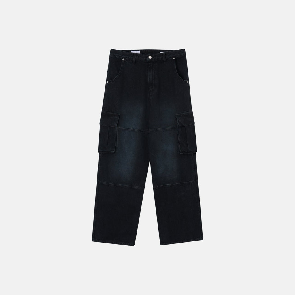 Sunfaded Denim Cargo