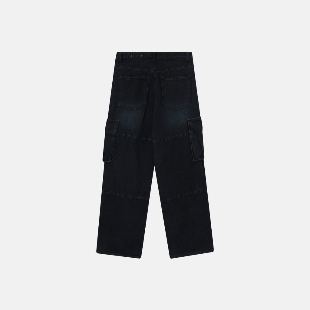 Sunfaded Denim Cargo