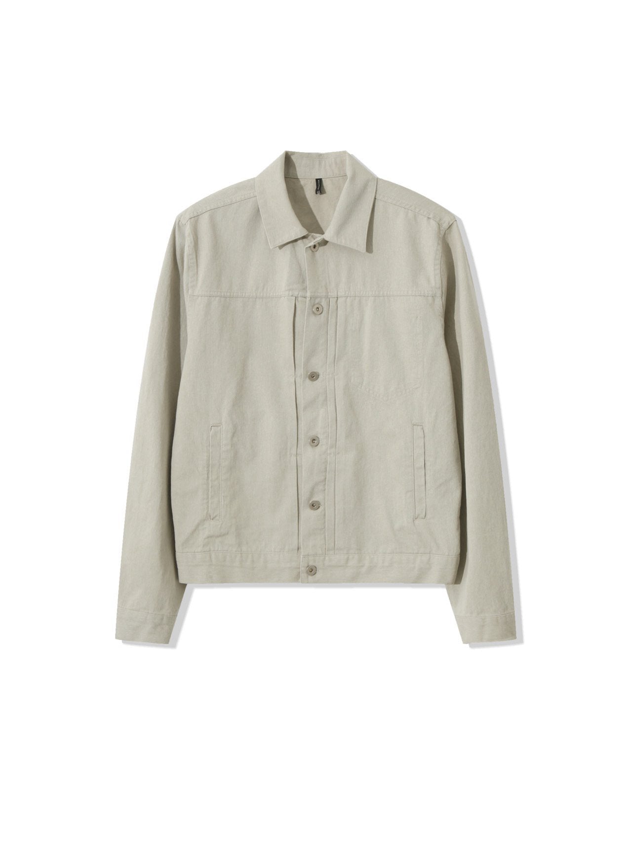 Pleated Canvas Jacket