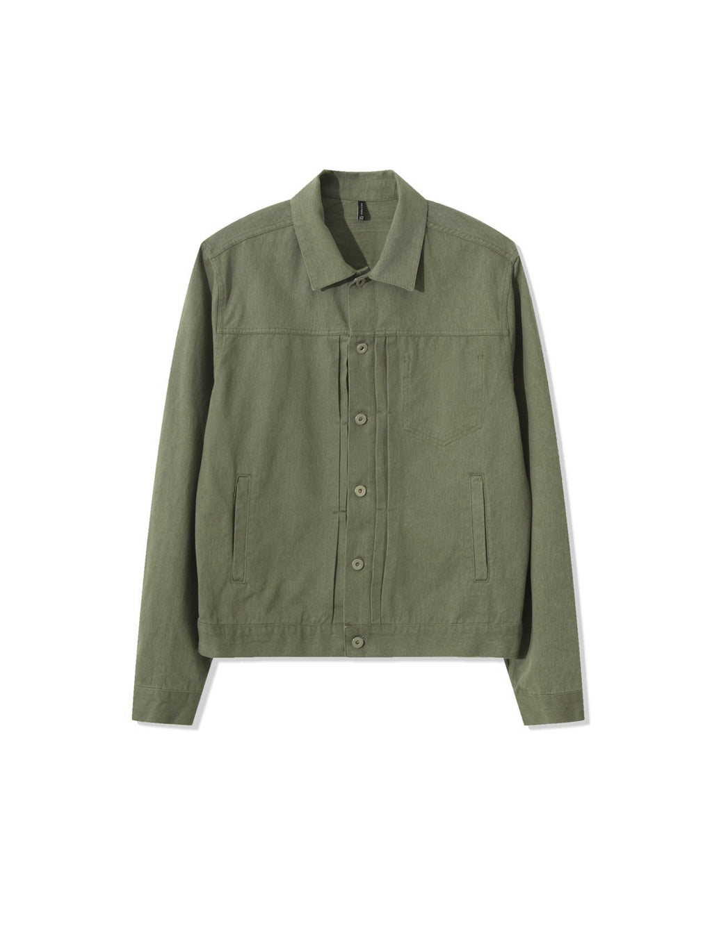 Pleated Canvas Jacket