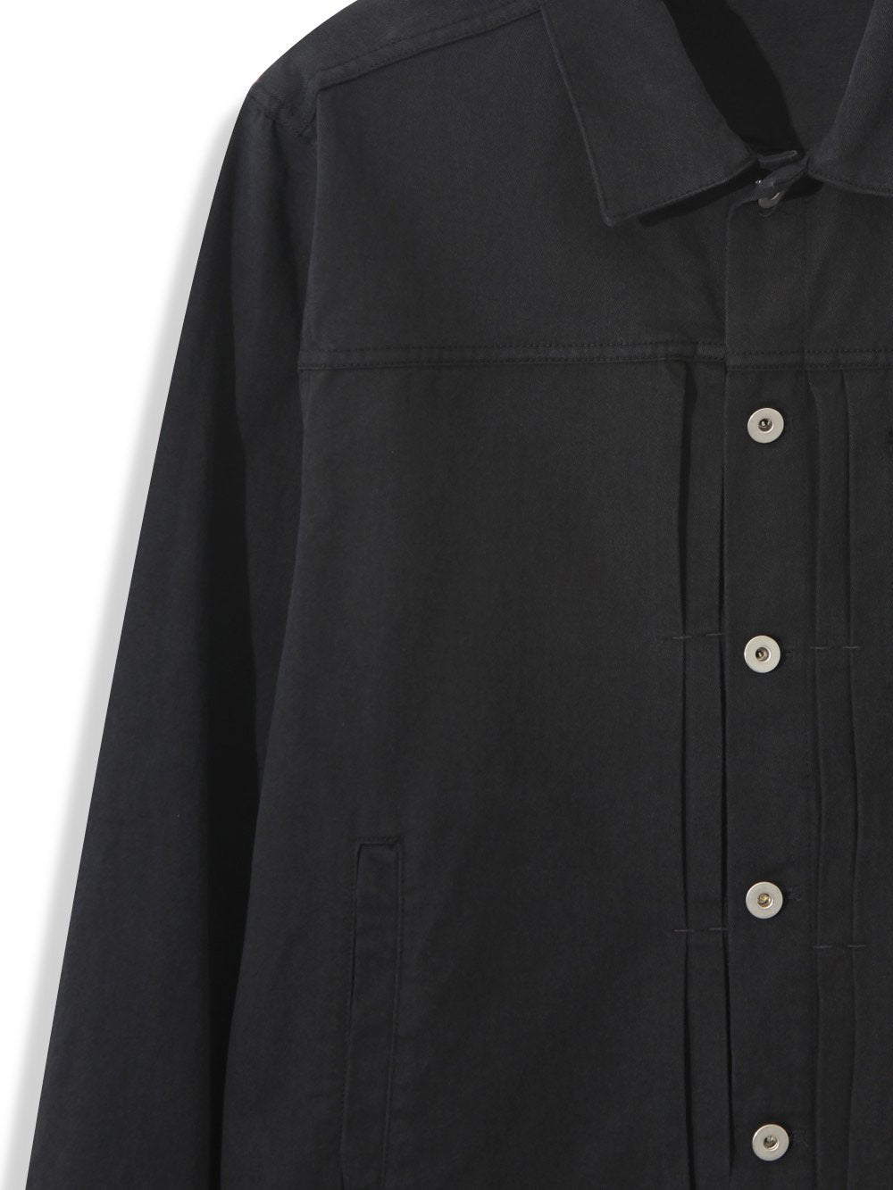 Pleated Canvas Jacket