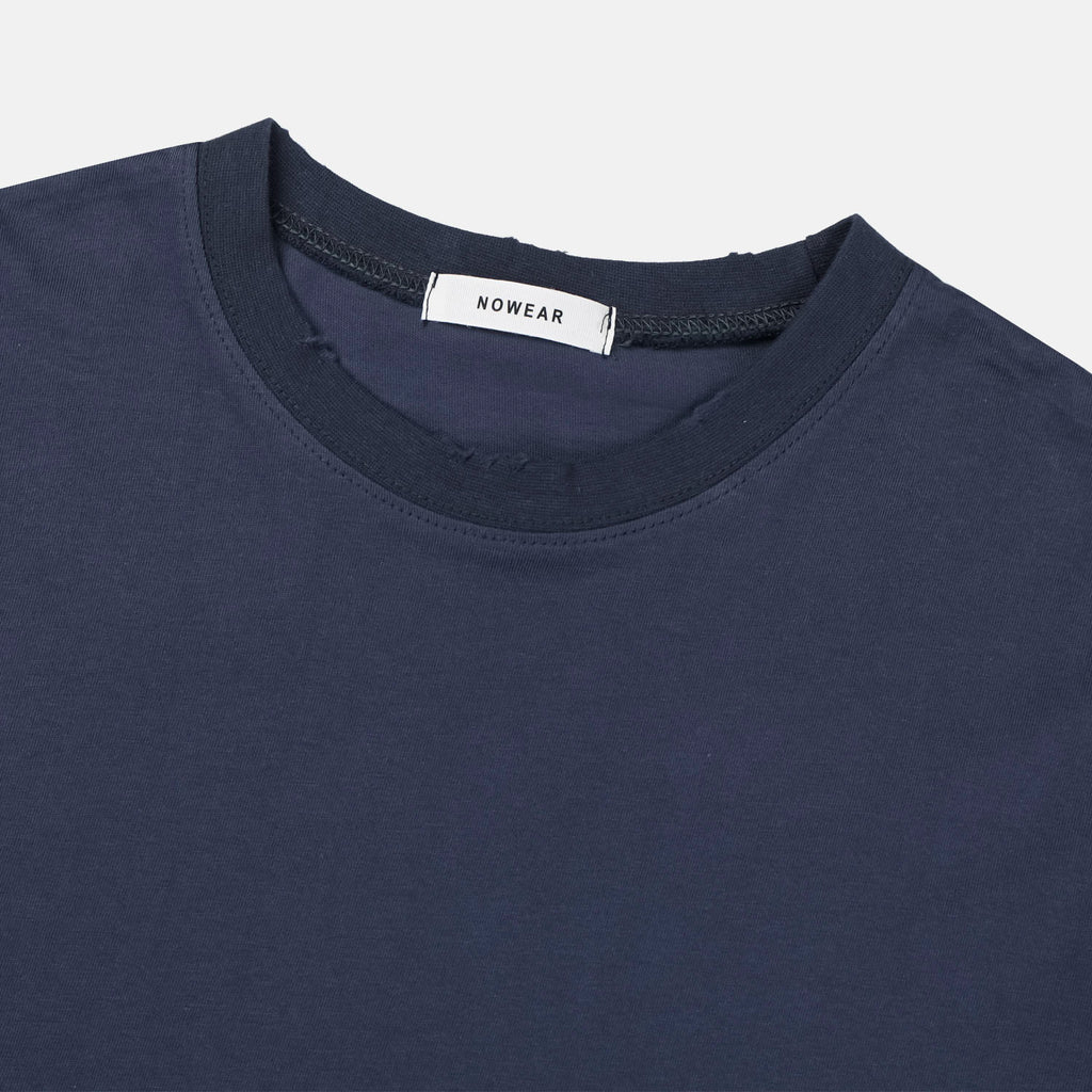 Waffle Sleeve Layered T-shirt