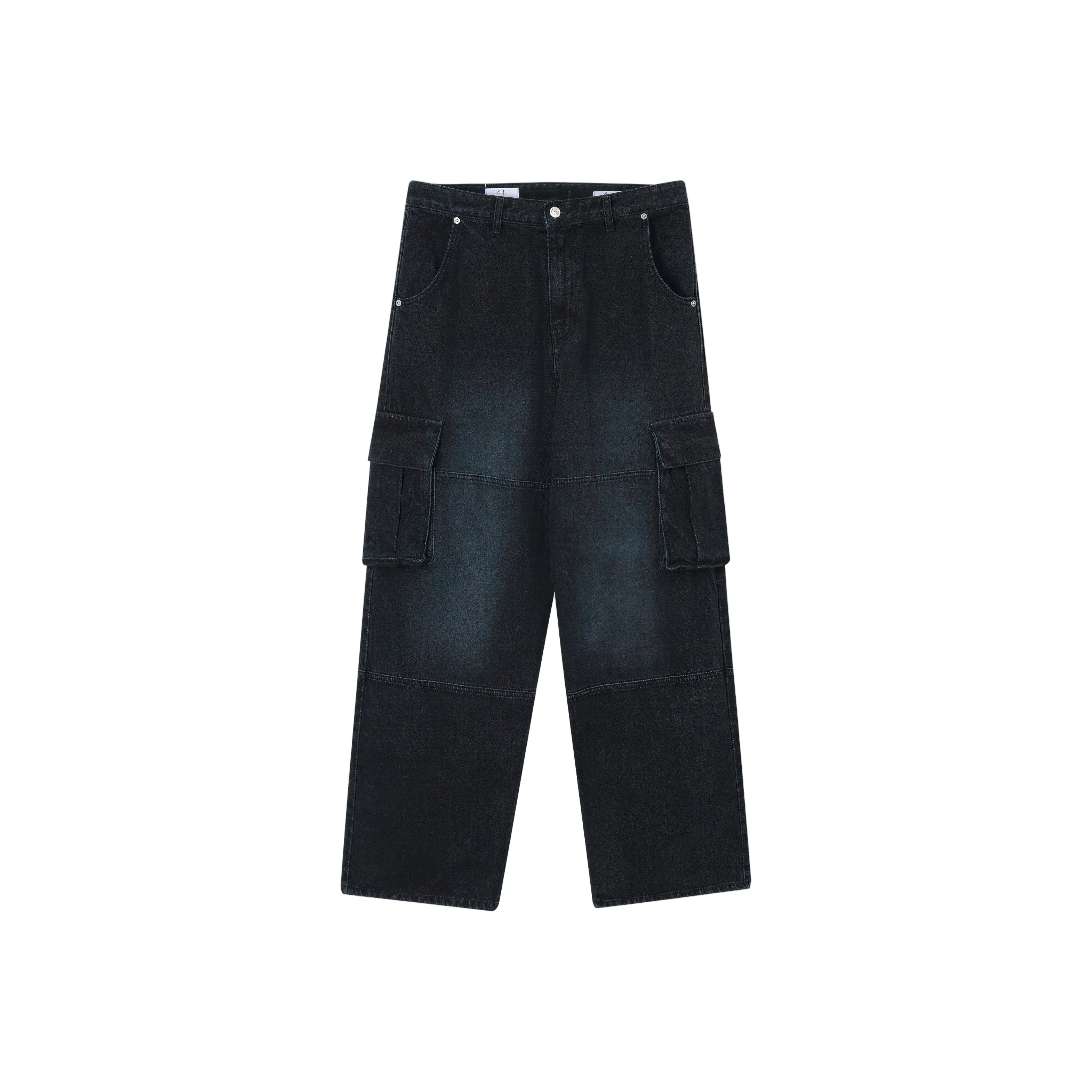 Sunfaded Denim Cargo