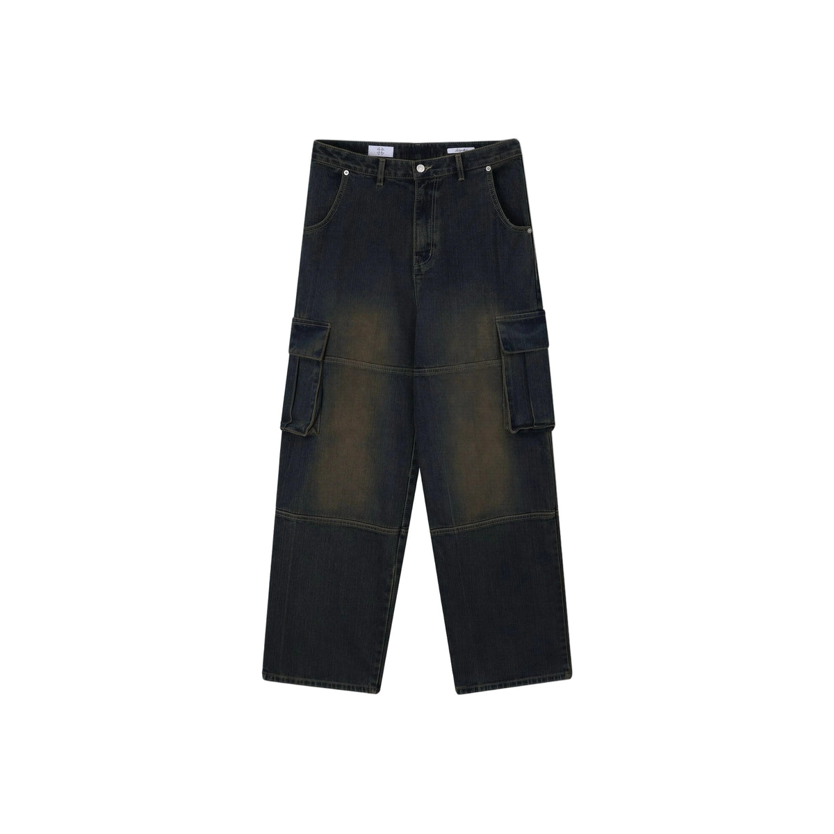 Sunfaded Denim Cargo